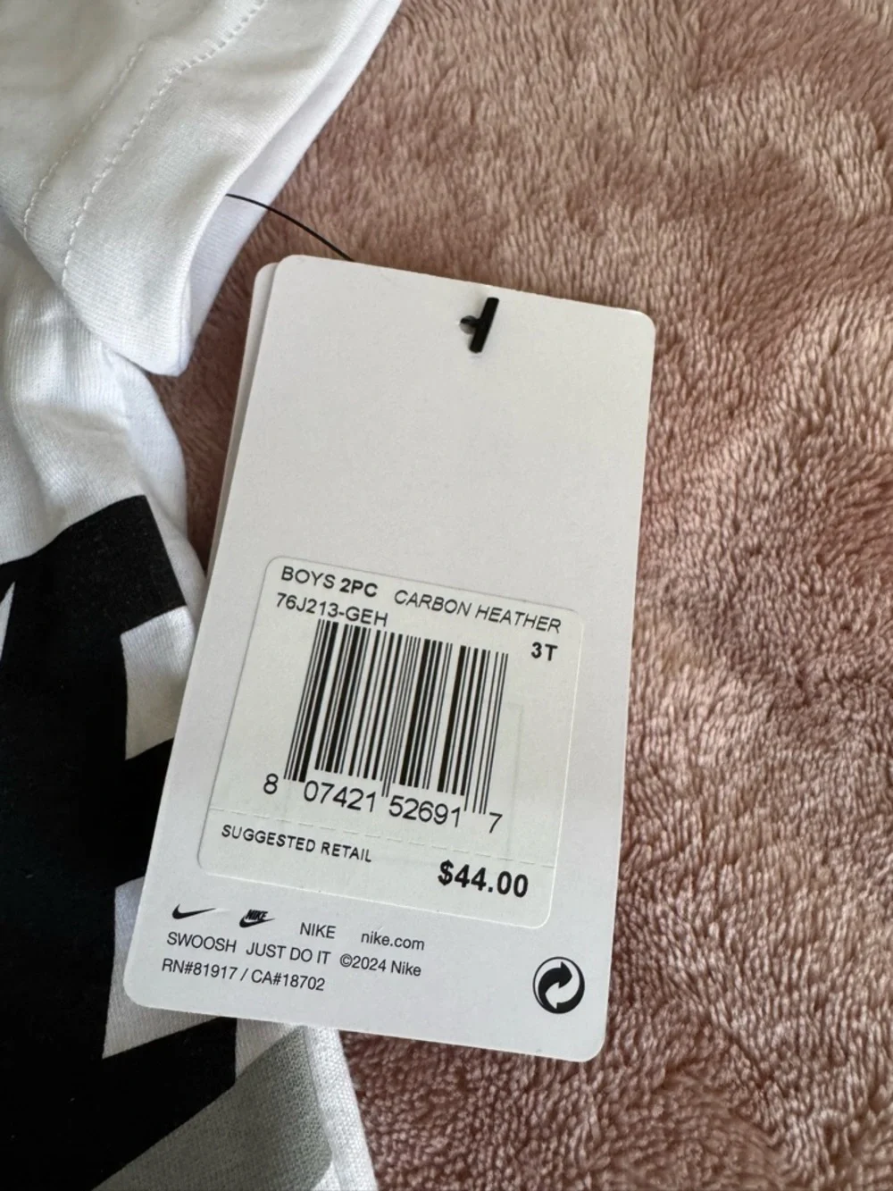 NWT BUNDLE OF 4 Nike Toddler Boys’ Two-Piece Shorts and T-Shirt Sets, Size 3T - Picture 4 of 13